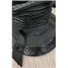 Image 2 : Black Sequin Trimmed Ellen Faith Hat and Assorted Black Evening Bags, Some Vintage