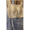 Image 2 : Ellie Wilde Blue and White Formal Gown