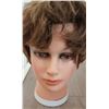 Image 2 : 2 Dannyco Mannequin Heads, Wig, Curlers, Hair Clips and Vintage Satin Bow Headpiece
