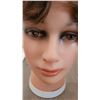 Image 3 : 2 Dannyco Mannequin Heads, Wig, Curlers, Hair Clips and Vintage Satin Bow Headpiece