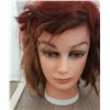 Image 6 : 2 Dannyco Mannequin Heads, Wig, Curlers, Hair Clips and Vintage Satin Bow Headpiece