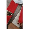 Image 7 : Navy Cadet Cap Size 6 5/8 and Red Police Brace Suspenders with Leather Accents