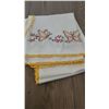 Image 5 : Table Linens and Embroidered Runner, Various Patterns and Colours