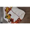 Image 6 : Table Linens and Embroidered Runner, Various Patterns and Colours
