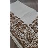 Image 5 : Decorative Table Linens Including Lace Tablecloth and Printed Fabric Runners