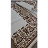 Image 6 : Decorative Table Linens Including Lace Tablecloth and Printed Fabric Runners