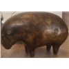 Image 6 : Decorative Lot: Brass Pig, Squirrel Nutcracker, Sabre Basket, Steak Set