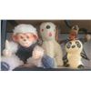 Image 2 : Vintage Plush and Rubber Face Toys Including Soundwave Panda Radio