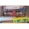 Image 1 : 4 Diecast Model Trucks, 1:43 Scale NewRay and K-Line Assorted