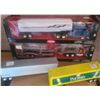Image 2 : 4 Diecast Model Trucks, 1:43 Scale NewRay and K-Line Assorted