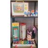 Image 1 : Fisher Price Toys TV, Xylophone, Smurfs Figures, Melody Tower, Minnie Mouse Bucket Lot