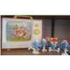 Image 2 : Fisher Price Toys TV, Xylophone, Smurfs Figures, Melody Tower, Minnie Mouse Bucket Lot