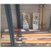 Image 1 : McFarlane Sports Figures, Wooden Ice Skate Clamp, and Sports Posters