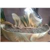 Image 3 : Ceramic Duck TV Lamp and Hand-Painted Parrot Statue Lot