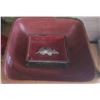 Image 2 : Queen Fedora Bear, Red Glass Heart Dishes, Japanese Box, Patchwork Pillow