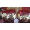Image 6 : Queen Fedora Bear, Red Glass Heart Dishes, Japanese Box, Patchwork Pillow