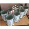 Image 12 : West Bend Percolator With Stand, Glass Set, Vintage Jar, Cassettes
