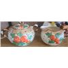 Image 8 : Figurines, Japanese Tea Set, Lusterware Bowl and Plate Assortment