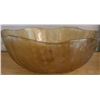 Image 4 : Baribocraft Wooden Bowl and Amber Glass Bowls/Plate