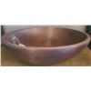 Image 6 : Baribocraft Wooden Bowl and Amber Glass Bowls/Plate