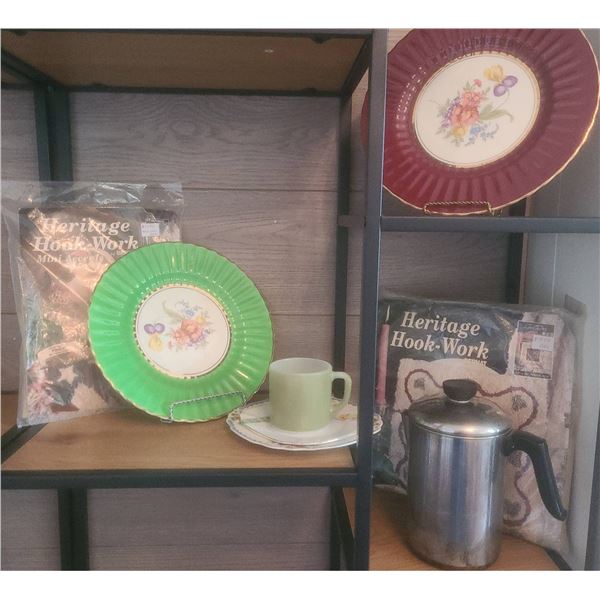 Wade England Plate, Bell China Saucer