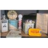 Image 1 : Vintage Tins, Clock, Household Wares