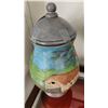 Image 2 : Ceramic Country Motif Jar Lamp, Planter and Faux Plant Dog Topiary