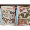 Image 3 : Vintage Sewing Patterns with Woven Storage Basket