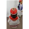Image 4 : Metaxa Painted Ceramic Liquor Bottles in Traditional Costume, Signs of Use