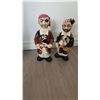 Image 1 : Ceramic Pirate Decanter Bottles Marked Japan with Cork Stoppers