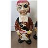 Image 2 : Ceramic Pirate Decanter Bottles Marked Japan with Cork Stoppers
