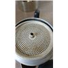 Image 12 : Kitchen Lot: Coffee Urn, Percolator, Kenmore Kettle, Nut Grinder, Bakeware