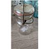 Image 10 : Glass Canning Jars with Ball, Jewel, and Dazey Butter Churn