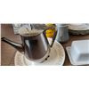Image 2 : Kitchenware: Plates, sifter, cake plate, scale, teapot