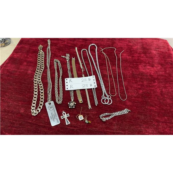 Assorted Necklaces and Bracelets (Some Are Broken)
