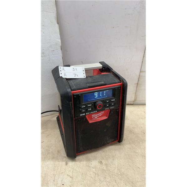 Milwaukee M18 Charger Radio with Bluetooth