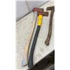 Image 4 : Three Axes with Wood and Painted Handles