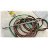 Image 3 : Oxy-Acetylene Torch Kit: Hoses, Torch Handle, 2 Regulators and box of Welding Goggles