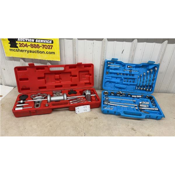 Heavy Duty Slide Hammer Set and Westward Socket Set