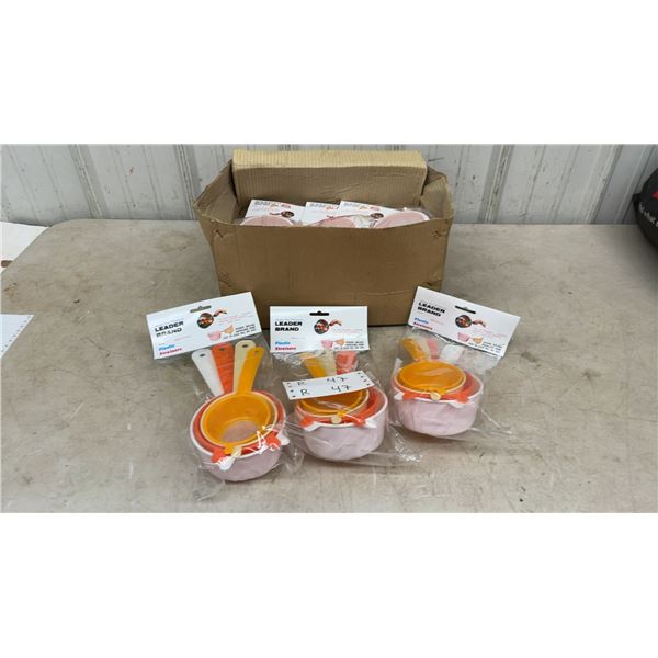 Leader Brand Plastic Strainers, 3-Piece Sets, 12 Packages