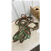 Image 5 : Oxy-Acetylene Torch Set with Hoses, Gauges, and Welding Goggles