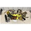 Image 1 : Grease Gun, Work Light, Ratchet Straps, Tie-Down Straps