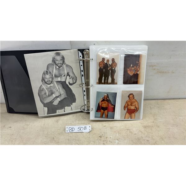 Large Lot of Vintage AWA Wrestling Photos By Terrance Machalek