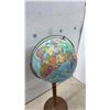 Image 2 : Vintage Replogle Raised Relief Floor/Pedestal World Globe, 31” Tall