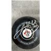 Image 7 : Winnipeg Jets Mark Scheifele, Jacob Trouba, And Jansen Harkins Autographed Game Pucks