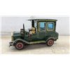 Image 2 : Vintage SH Horikawa Japan Tin Toy Battery Operated Car, Measures 10” Across