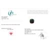 Image 3 : Certified 5.65 ct Zambian Emerald, Appraised at $4,350