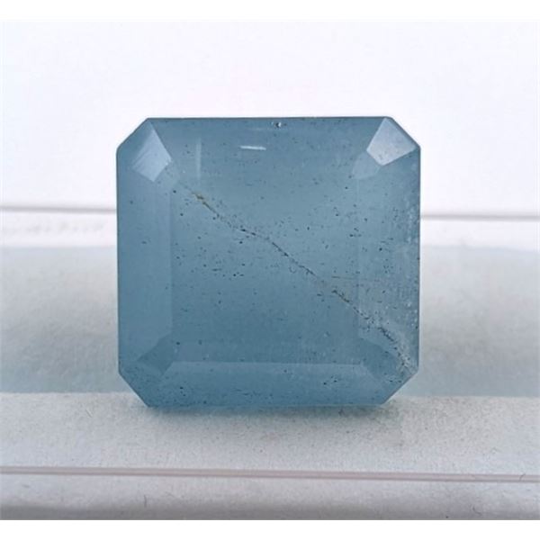 Certified 15.43 ct Aquamarine, Appraised at $12,850