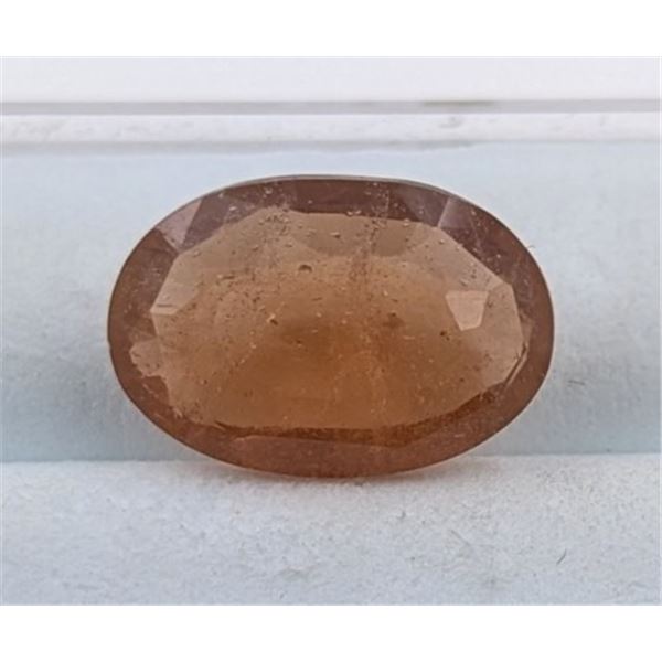 Certified 6.07 ct Untreated Imperial Topaz, Appraised at $9,985