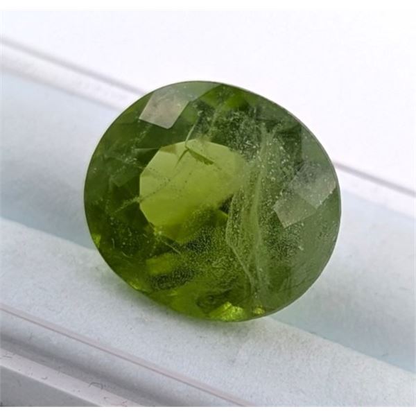 Certified 13.9 ct Himalayan Peridot, Appraised at $7,650